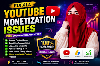 fix reused and repetitive content and youtube monetization problems