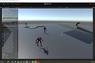 create procedural animation and inverse kinematics