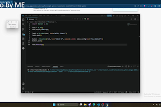 create custom python scripts games or automation tools