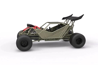 3d dirt car stl,electic rc buggy,car parts, printable car frame 3mf,engine model