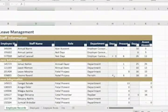 create professional HR documents, form and excel templates