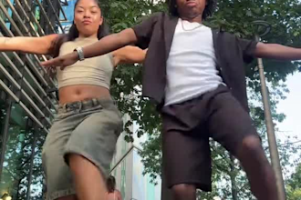 create tiktok dance, viral dance video, trending dance, and dance challenge