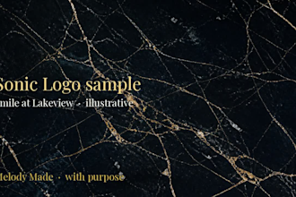 create a custom sonic logo, jingle, or commercial for your brand