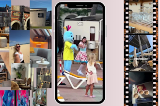create a travel ugc video and photo in czech or english