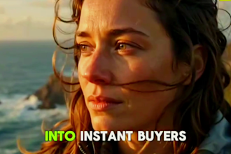 cinematic ai book trailer, ai book promo video, ai book teaser, ai movie trailer