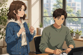 create 2d 3d ai anime video anime animation and character animation pixar style