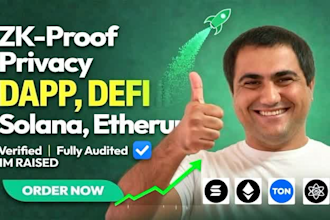 build zk proof privacy dapps on ethereum, solana, zcash