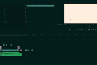 je fait du montage