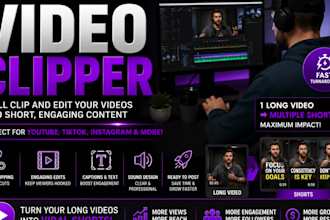be your podcast clipper and viral clipper for tiktok reels shorts