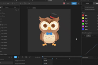 lottie, interactive rive mascot character animations with state machine for apps