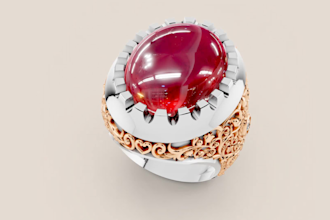do 3d jewelry design, printable file
