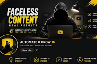 create faceless youtube automation video that earns