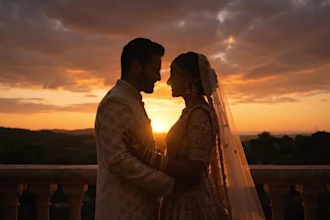 make a cinematic wedding video and venue showcase using ai