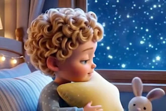create animated baby lullaby and bedtime sleep videos