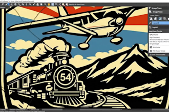 redesign, edit, revamp, retrace, and vectorize any image or logo