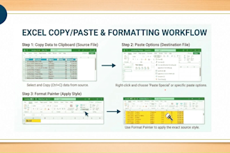 do accurate excel data entry, copy paste, pdf to excel, web scraping