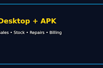 build a pos and repair shop management software