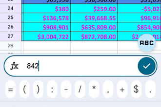 convert handwritten pdf notes to excel spreadsheet in 24 hours