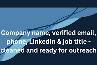 do b2b lead generation, google maps scraping, linkedin and email list building