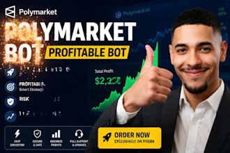build polymarket auto trading bot copy trading bot
