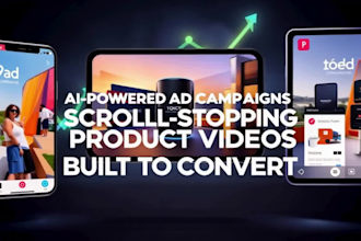 build ai advertising campaigns and video creatives to boost your online sales