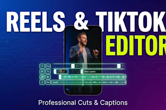 edit youtube shorts, instagram and tik tok reels