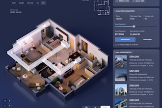 3d interactive landing page gsap threejs websgl website react three fiber saas