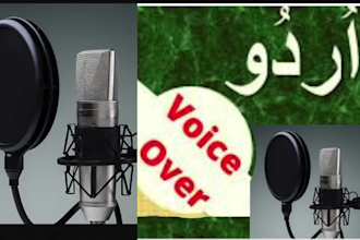 do voice overs in urdu in impressive voice