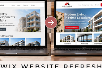 edit and improve your wix website