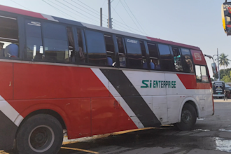 bus video real footage