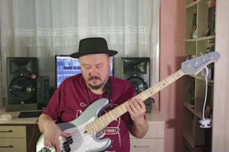 be your session bass player for your indie track