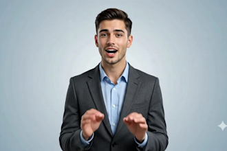 make a short ai generated product video with voiceover