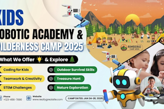 design colorful kids school flyers posters and event banners