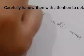handwrite wholehearted letters and notes