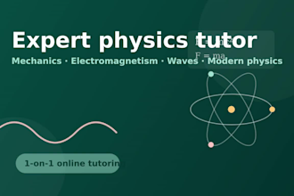 be your expert physics, mathematics, and science, a tutor for all grades
