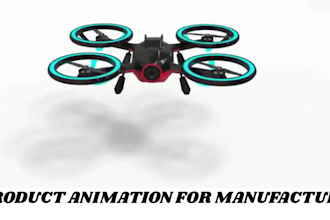 create realistic 3d product animation video for manufacturing and engineering