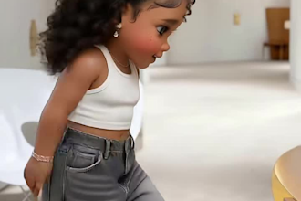 create a viral ai dancing baby video, ai baby video ai baby dance