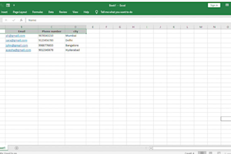 do excel data entry, formatting and spread sheet work