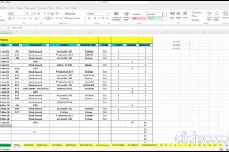 create automated excel inventory management system
