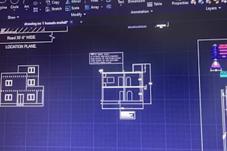 draw professional 2d floor planes and submission drawing in autocad expert