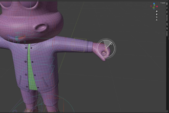rig 3d maya c4d blender
