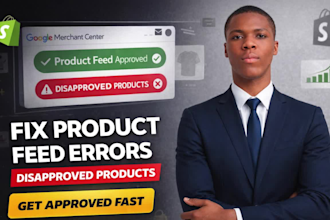 optimze, fix google merchant center product feed errors fix product feed errors