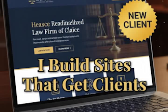 build a high converting squarespace website for lawyers that attracts clients