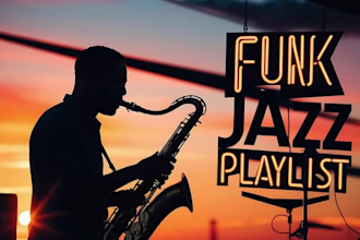 record soulful blues, funk jazz saxophone solos for your track