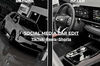edit short car sales videos for social media