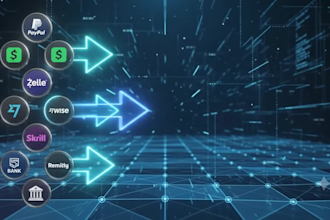 convert paypal, cash app, zelle, wise, skrill, remitly, bank funds to usdt btc