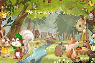 professionally create  kids book promo or children book trailer video