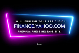 publish your article on finance,yahoo,com