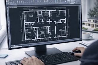 draw professional autocad floor plans