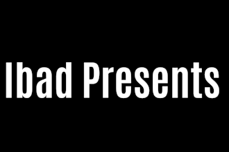 create a  animated youtube intro and logo animation
